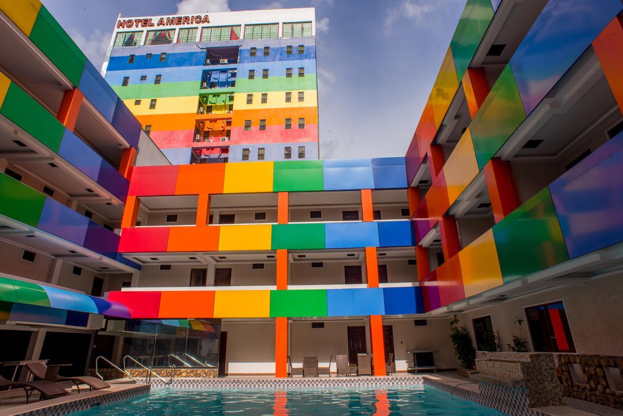 Hotel America Angeles Buitenkant foto